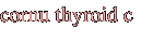 cornu thyroid c