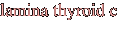 lamina thyroid c